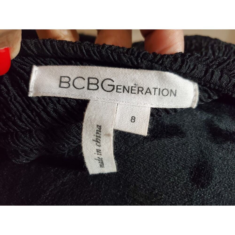 Bcbgeneration Women's Black Polyester Round Neck … - image 8